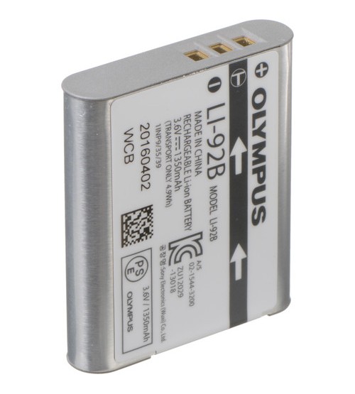 Olympus LI-92B Rechargeable Lithium-Ion Battery